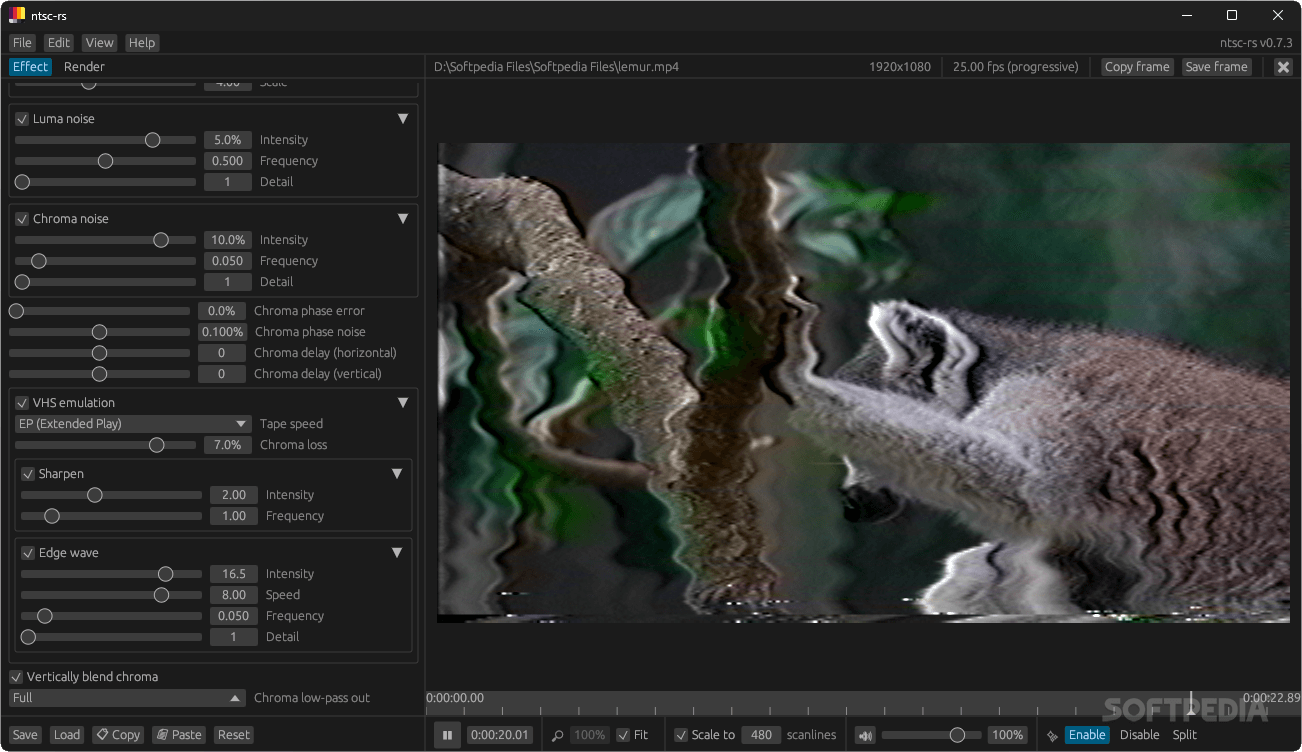 ntsc-rs 0.9.1 - Download, Review, Screenshots