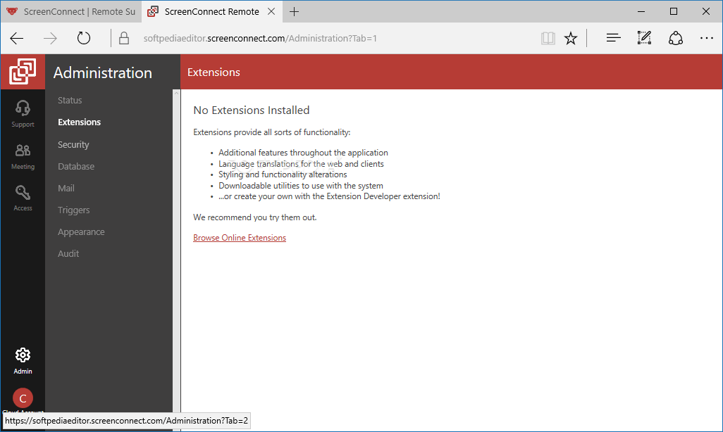 Download ScreenConnect (formerly ConnectWise Control) 22.5.7881.8171