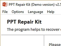 PPT Repair Kit Download: Recover broken PowerPoint presentation from