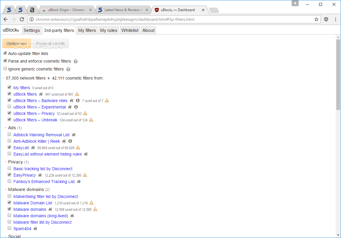 Download uBlock Origin for Chrome