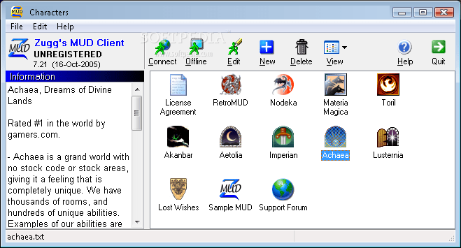 Download zMUD 7.21.0.0
