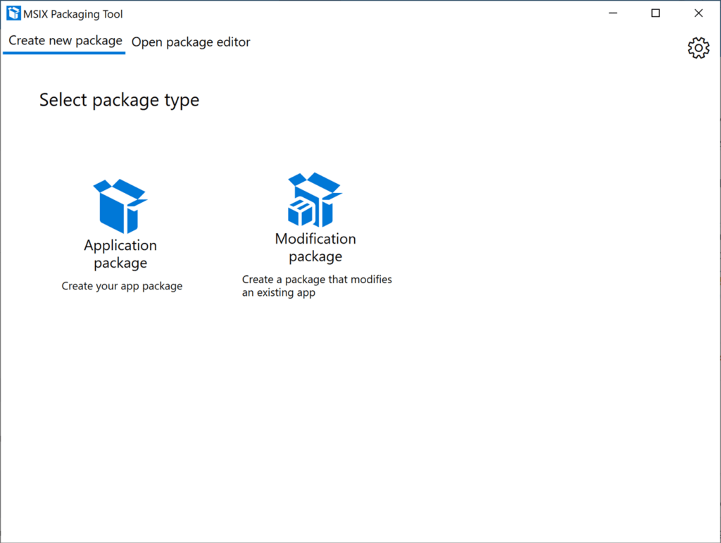 Neu im Store MSIX Packaging Tool Windows Love