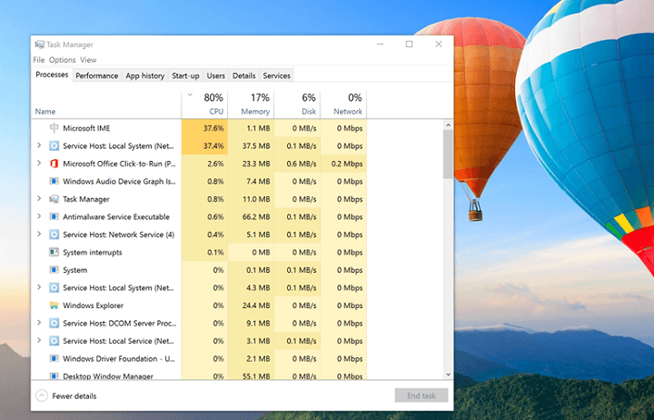 Solved System Idle Process High CPU usage on Windows 10 Version 2004
