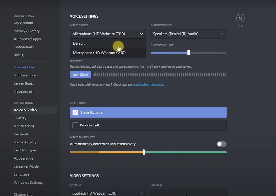 How to create a application for discord pormint