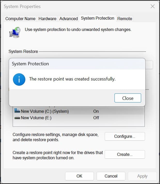 [solved] System Restore Did Not Complete Successfully Windows 11