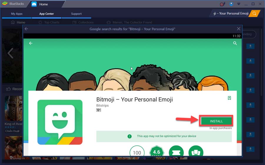Install Bitmoji Your Personal Emoji on PC Windows 10 Free Apps