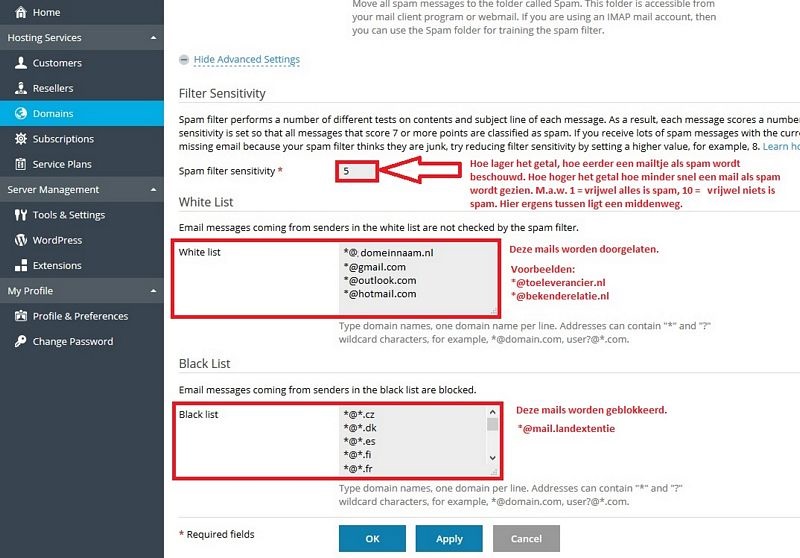 Spam, Spamfilter, Windows 10 Help