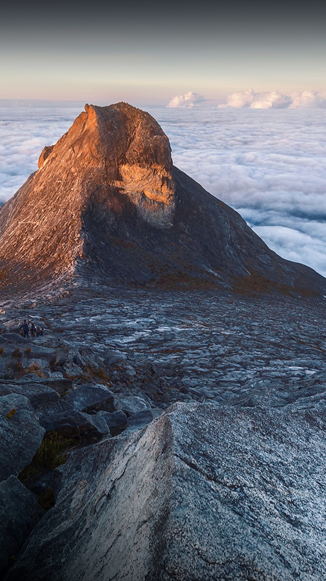Peaks of Mount Kinabalu National Park, Sabah, Borneo