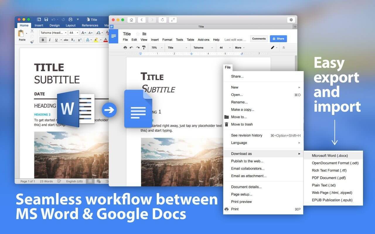 Google Docs for Windows Download