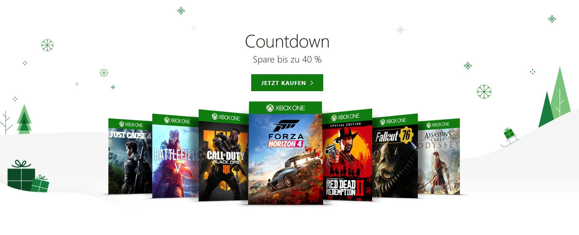 Game Deals Last Minute Weihnachtsgeschenke für XboxSpieler