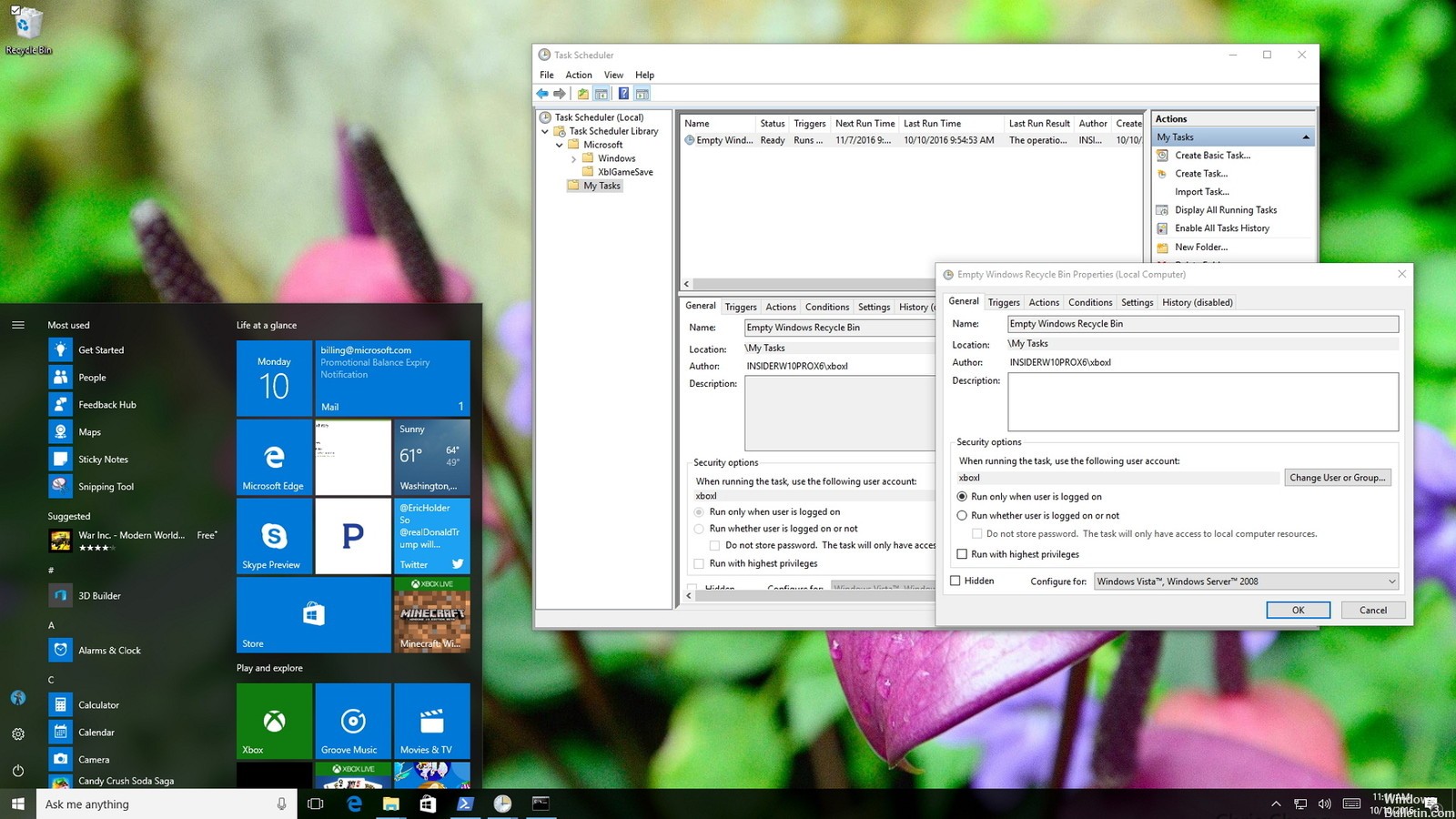 How To Empty Recycle Bin Automatically Windows Bulletin