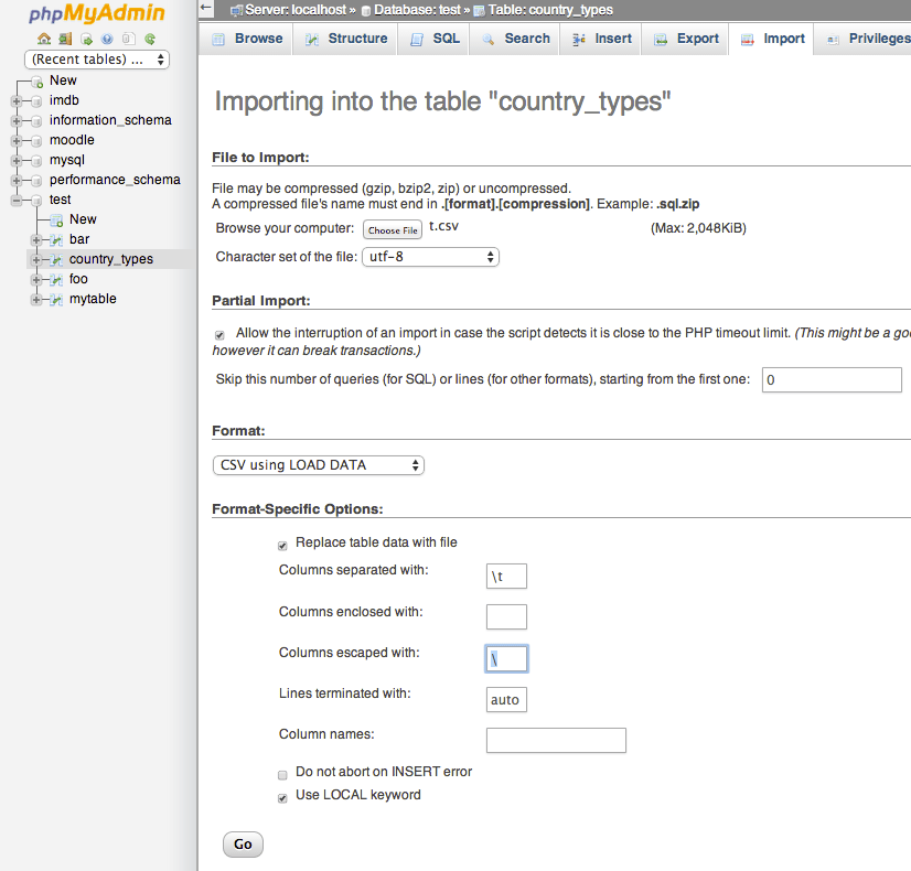 Export a CSV file from MySQL Command Line Windows Bulletin Tutorials
