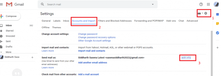 {SOLVED} How to change name in Gmail