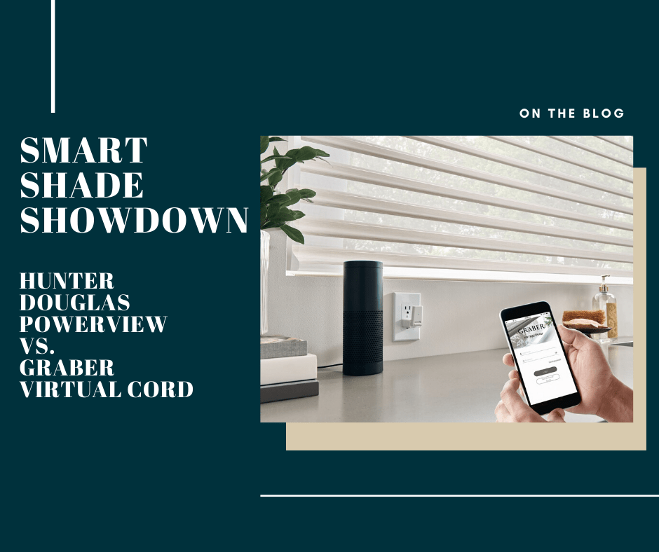 Hunter Douglas Powerview vs. Graber Virtual Cord Windows Dressed Up