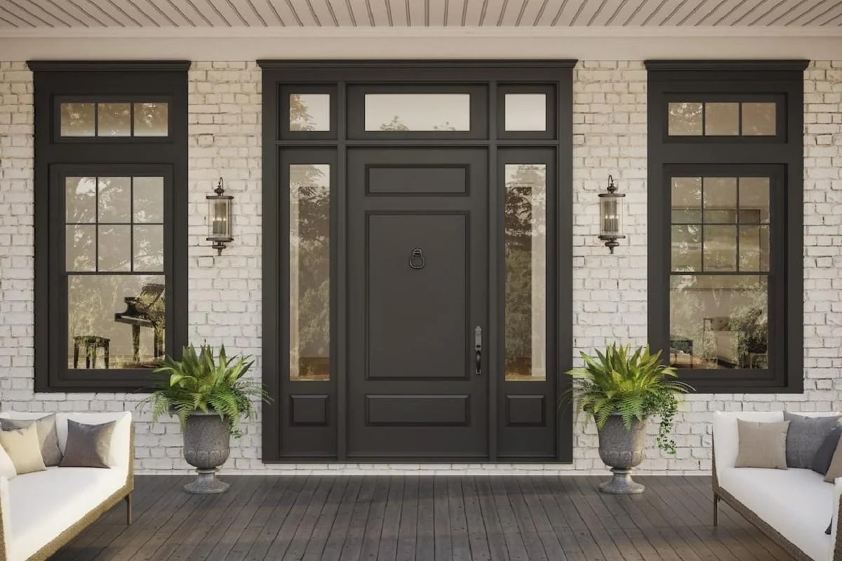 Design Concepts for Front Doors with Sidelights & Transoms Hamilton
