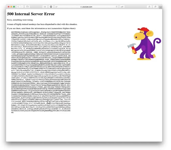 Youtube 500 Internal Server Error Fixed Windowshelper