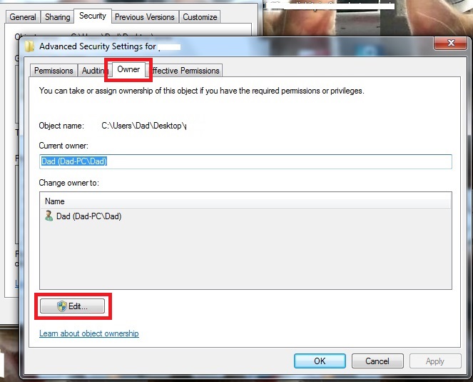 How to gain access to locked files
