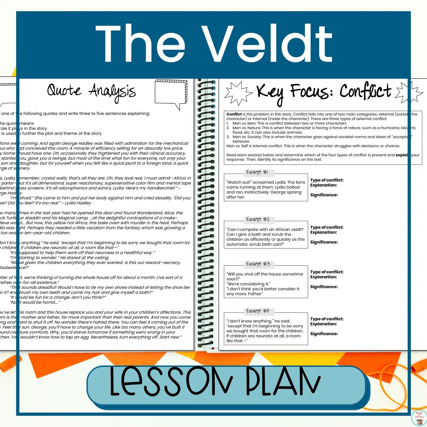 The Veldt Lesson Plan Windows into Literature
