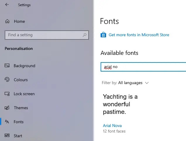 How to Download and Install New Fonts in Windows 10
