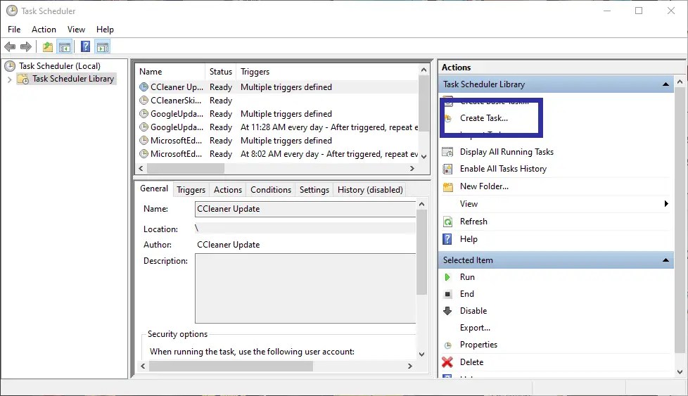 How to Delay Startup Programs with Task Scheduler on Windows 10/8/7