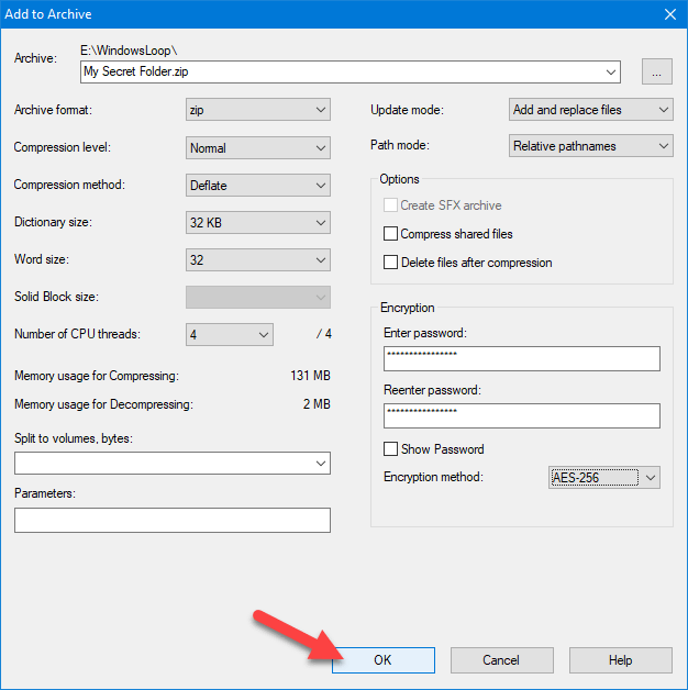 How To Password Protect Zip File In Windows 10