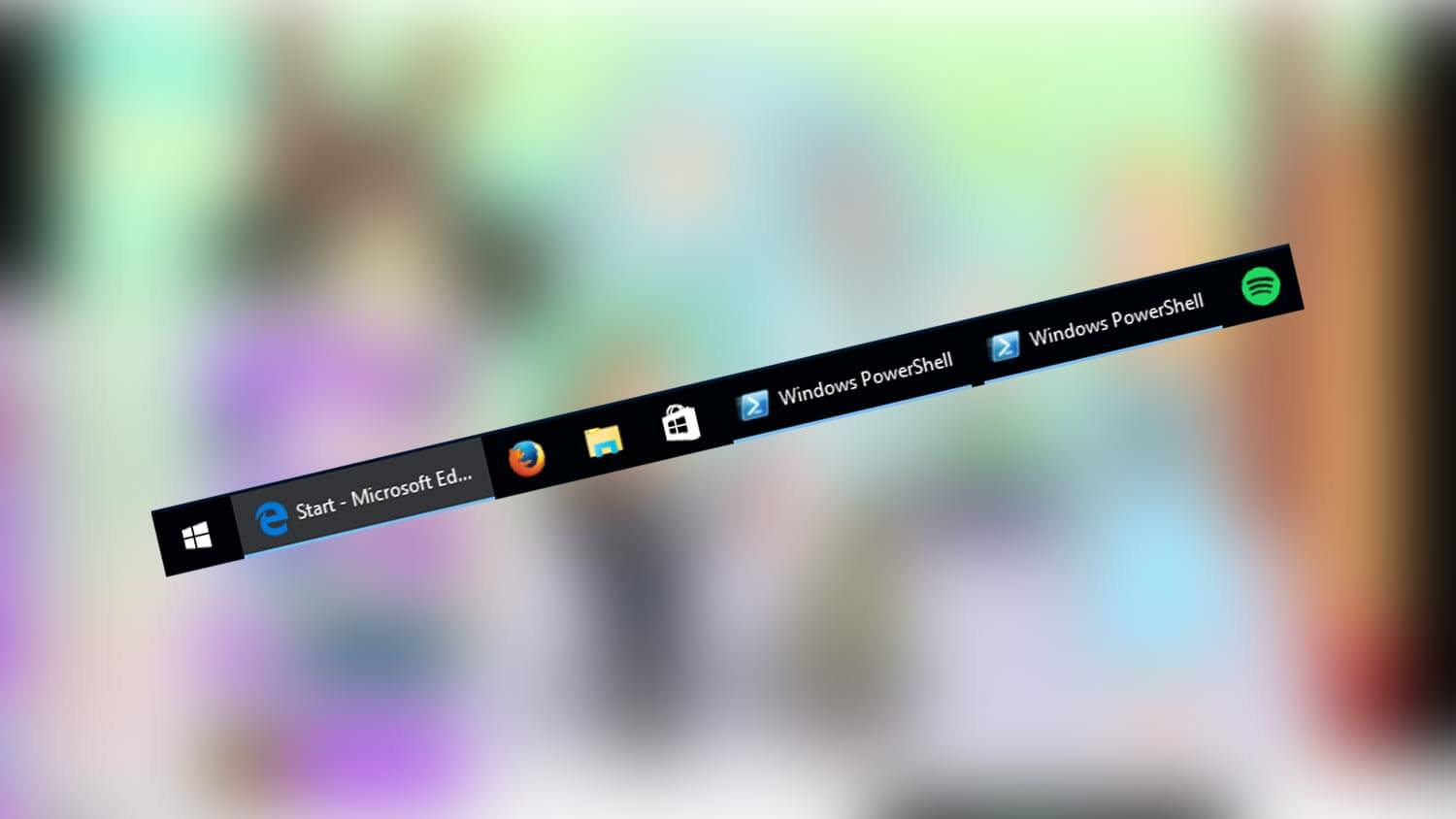 Taskbar Button