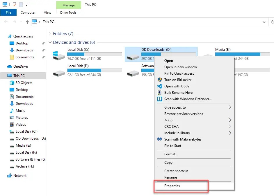 How to Find If Drive File System is FAT32 or NTFS in Windows