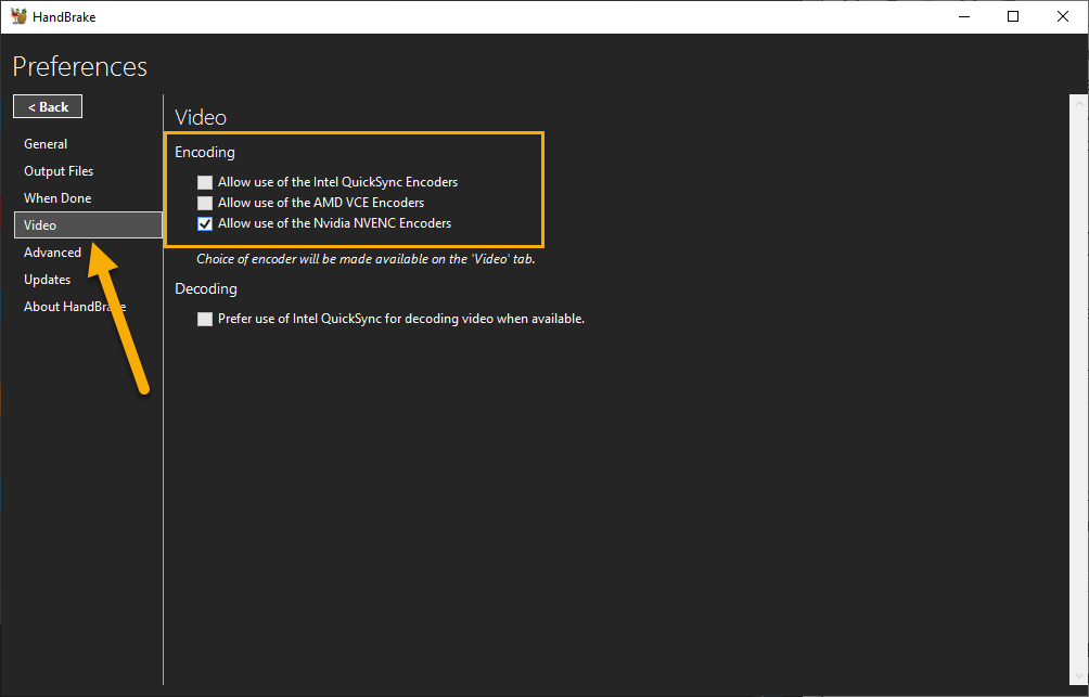 How to Force HandBrake to Use GPU in Windows (Nvidia, AMD, Intel)