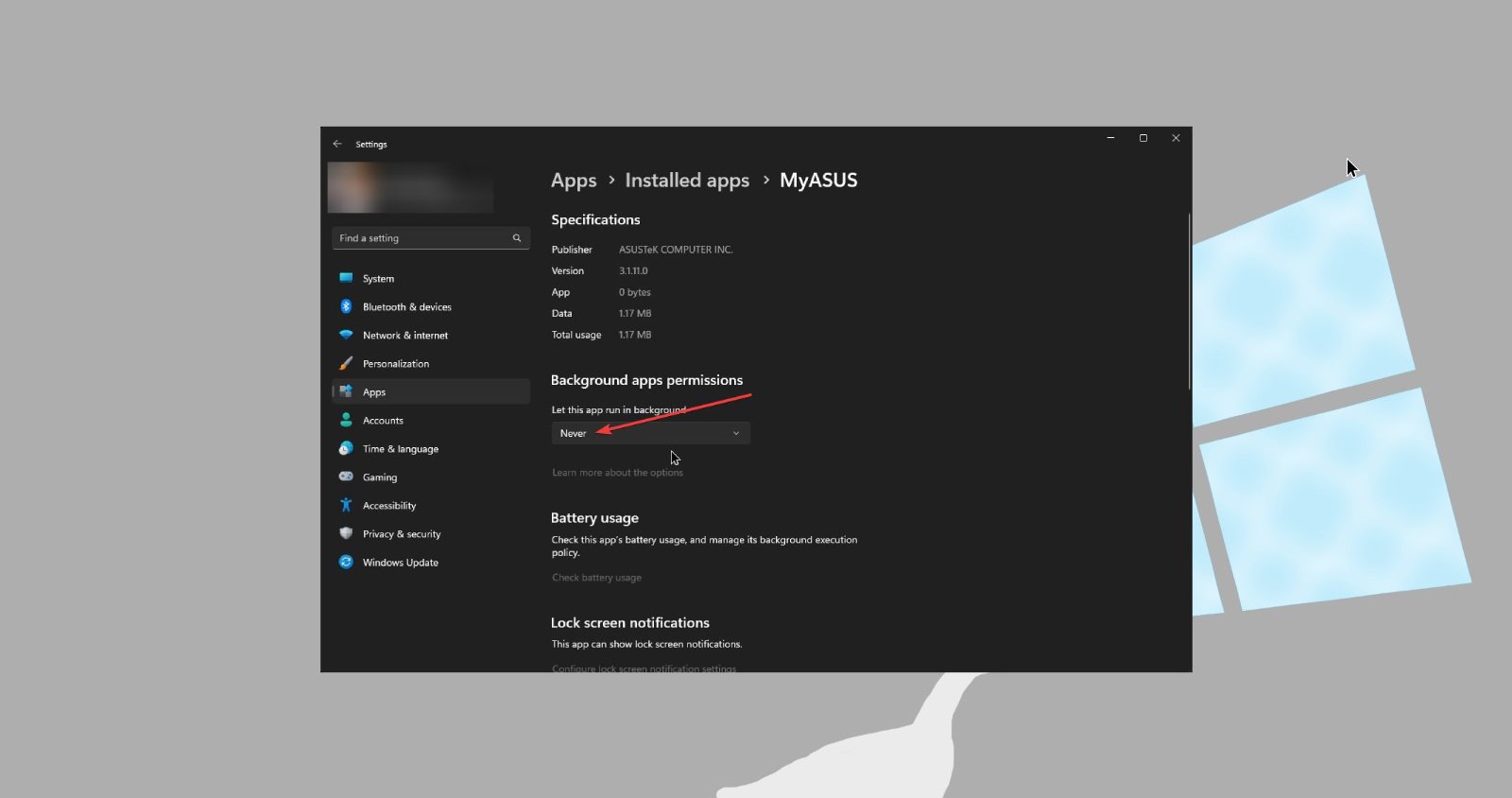 How to Disable Background Apps on Windows 11