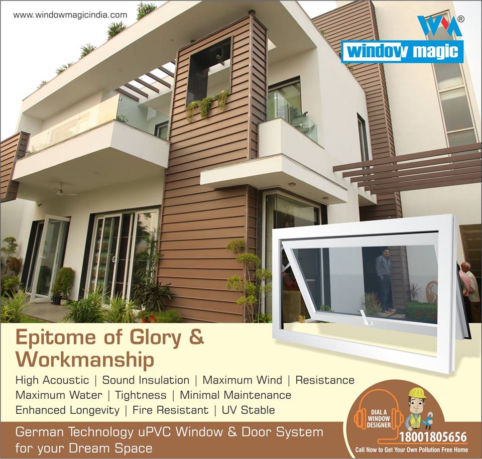 Best Quality uPVC Doors and Windows « Window Magic India