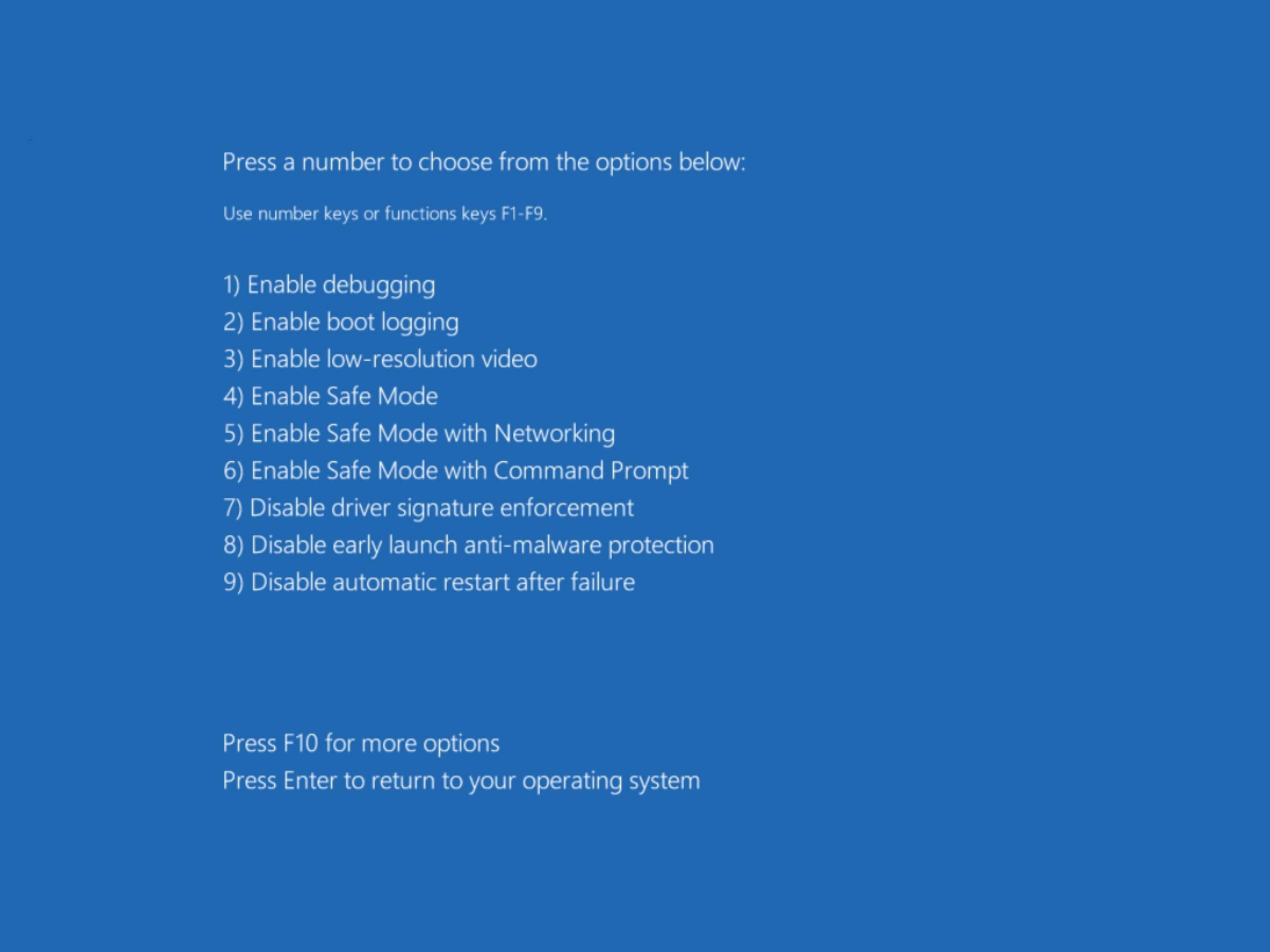 How to disable Windows driver signature verification