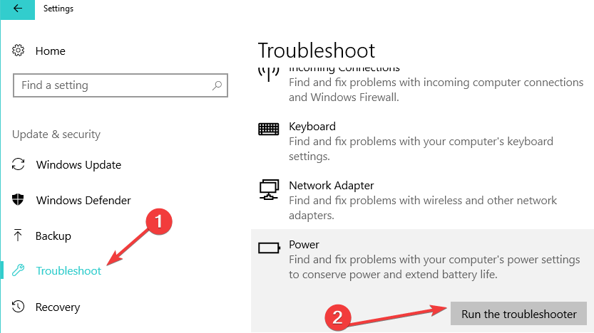 How To Run Power Troubleshooter In Windows 10 To Resolve.
