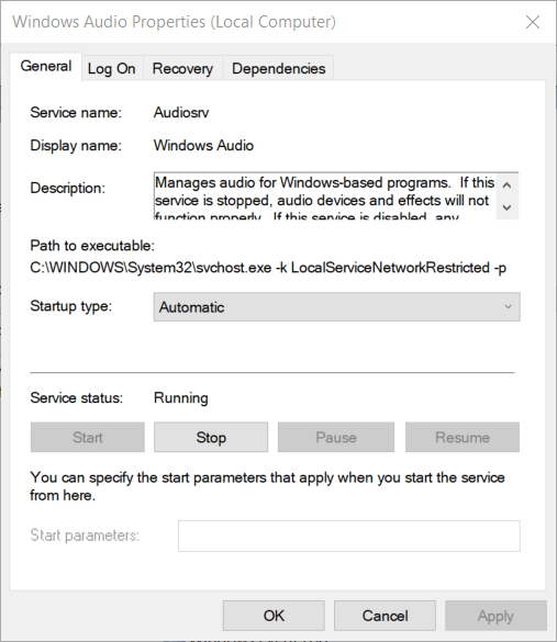FIX Generic audio driver problem [Issue Detected]