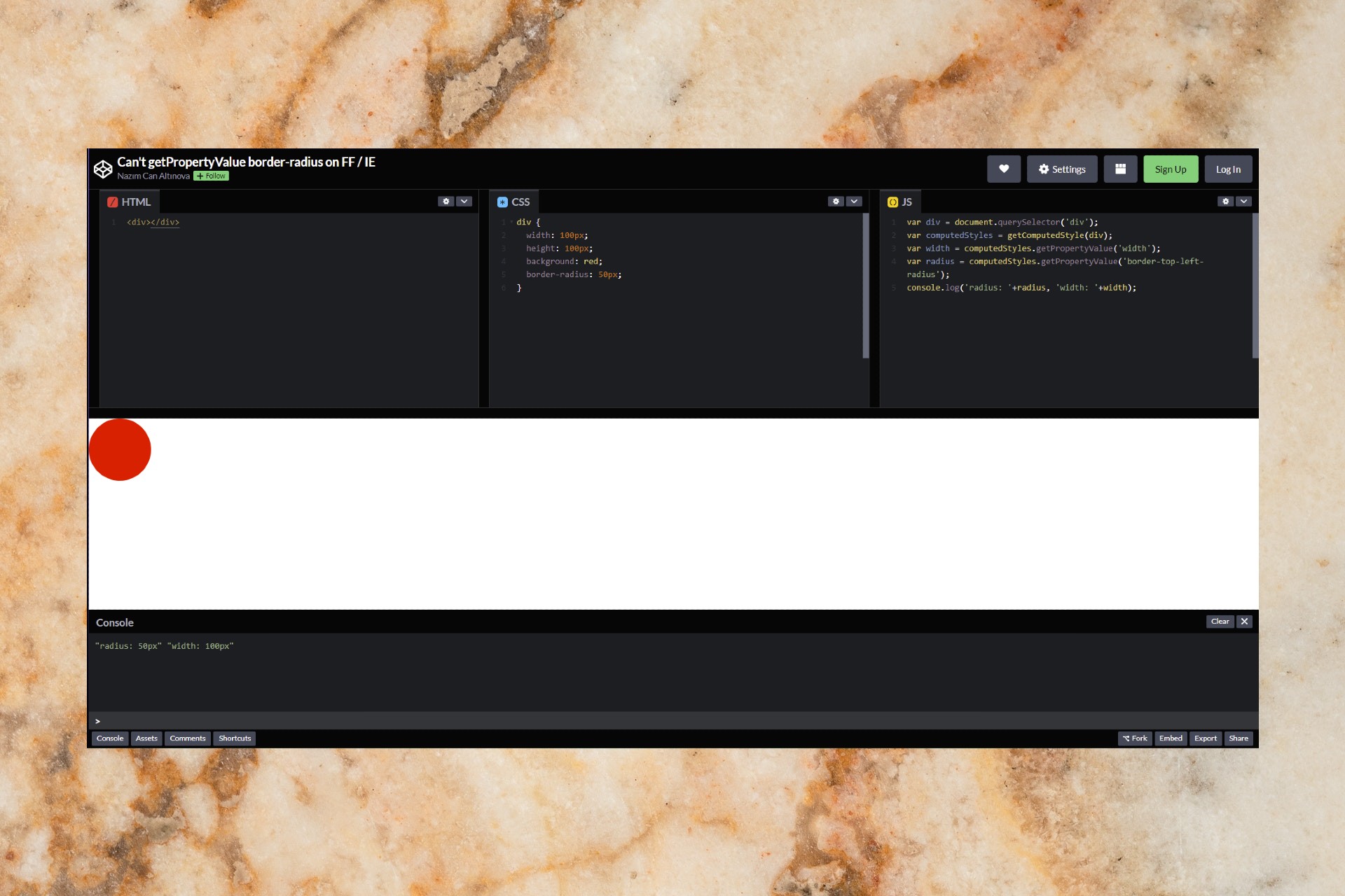 Fix Firefox Border Radius Not Working