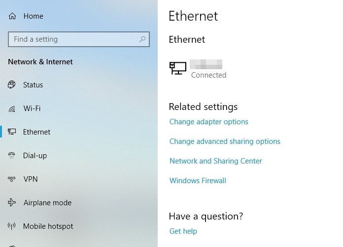 How to Use Network and Settings in Windows 10