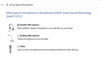 Set Up Speech Recognition in Windows 11 Step by Step