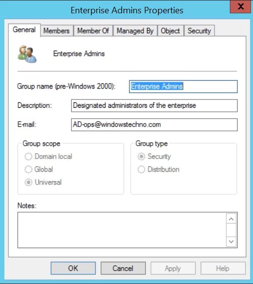 Domain Admins vs. Enterprise Admins WindowsTechno