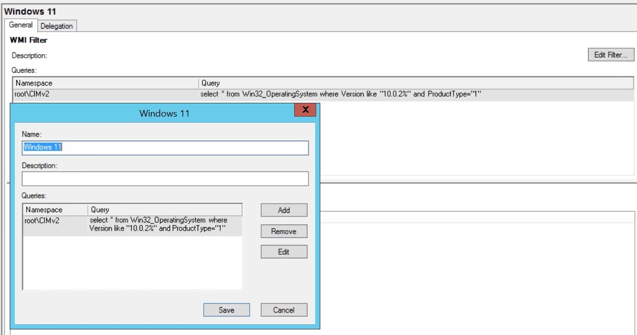 Group Policy with WMI Filtering WindowsTechno