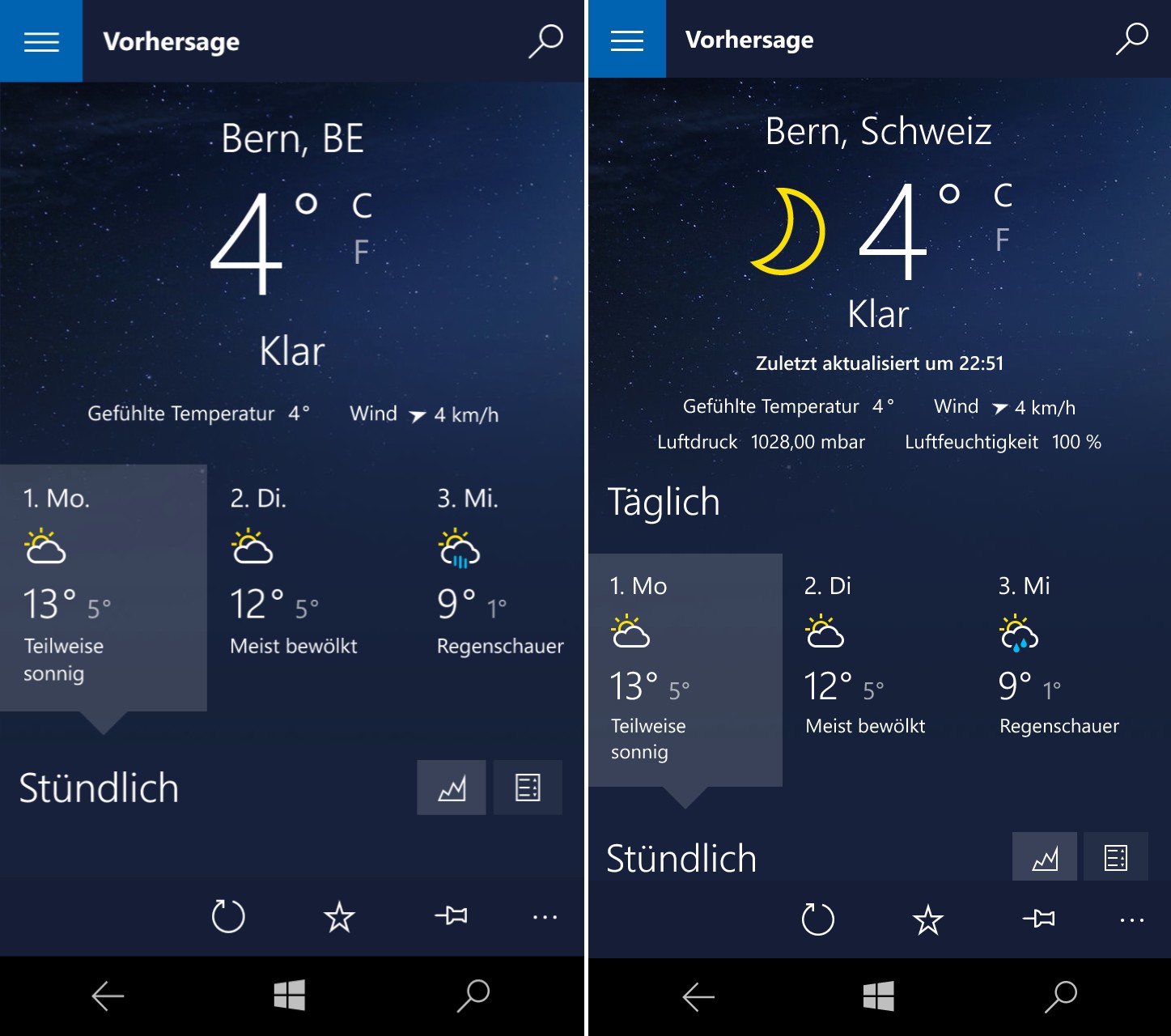 MSN NachrichtenApp jetzt mit Nachtmodus WindowsUnited