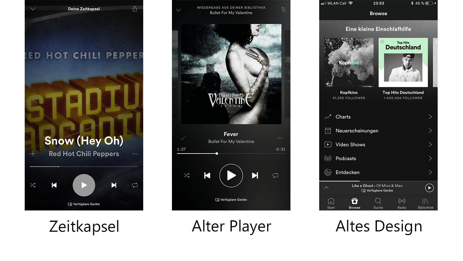 Spotify testet neues Design WindowsUnited