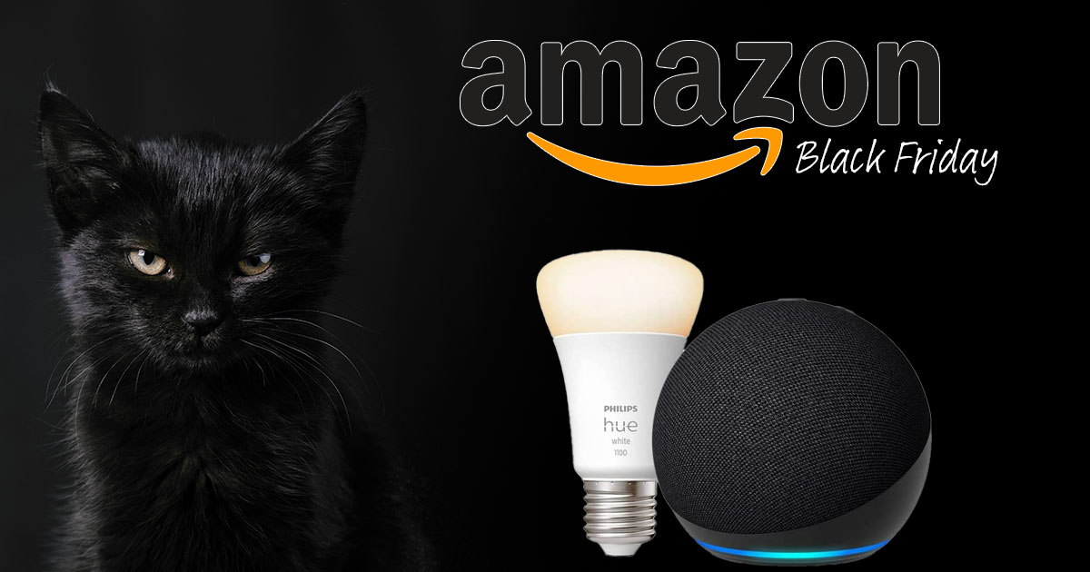 Amazon Black Friday Echo Dot für 25 Euro mit Philips Hue Smart Lampe