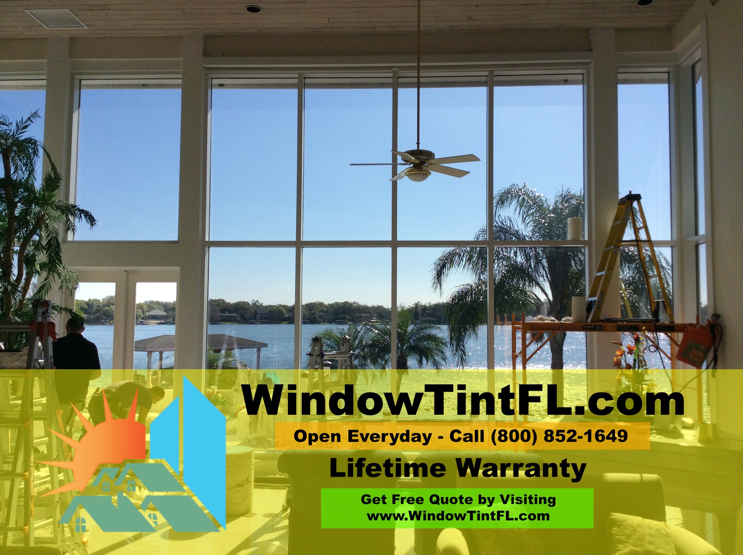 Heat Control Window Film in Winter Springs Florida Florida Window
