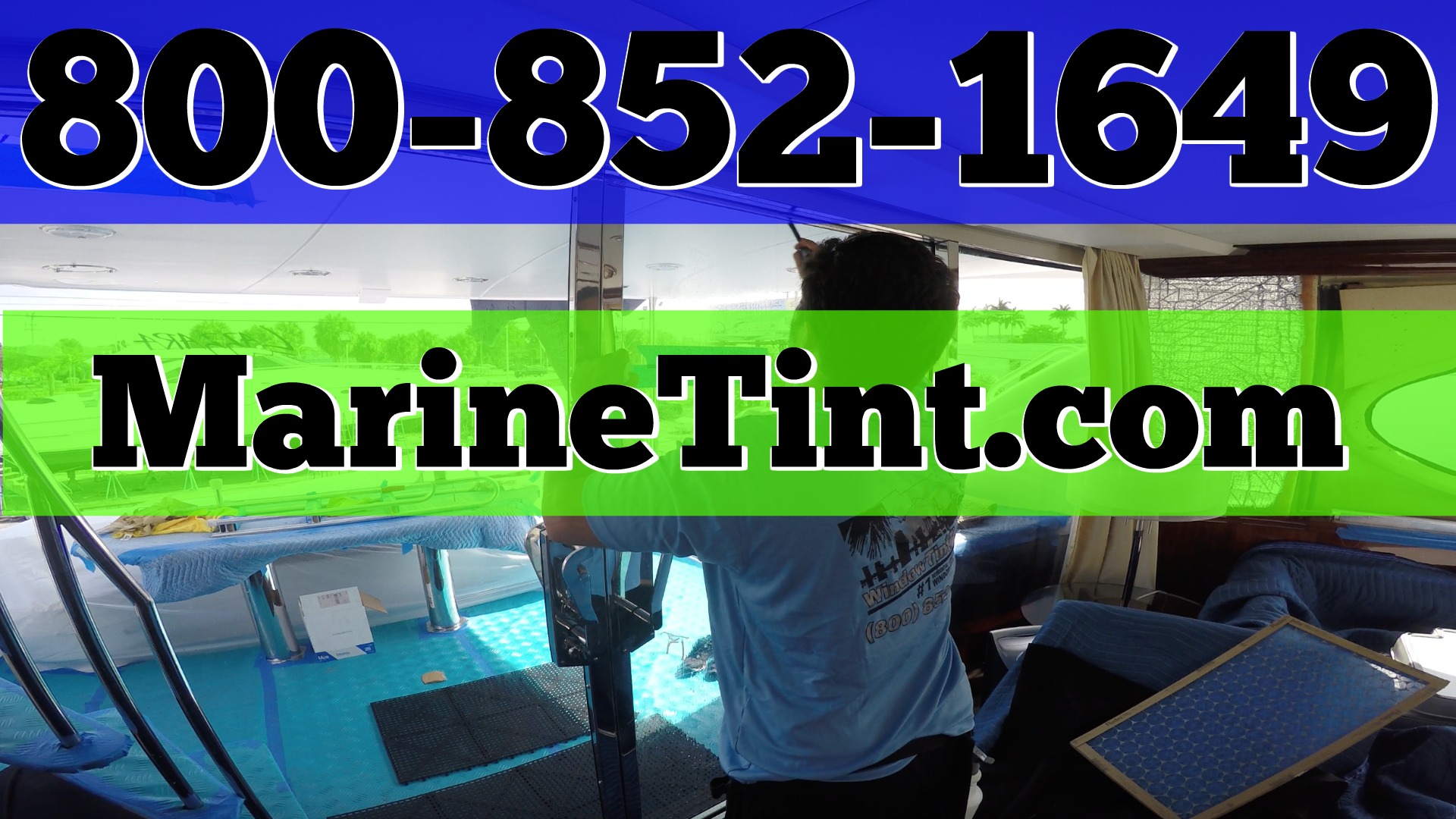 Yacht Window Tinting - Huper Optik Vs 3M Marine Solar Film - Florida Window Tint Films