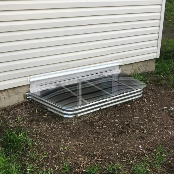 HighQuality Polycarbonate Acrylic Window Well Covers Lifetime Warranty