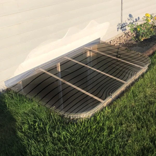 HighQuality Polycarbonate Acrylic Window Well Covers Lifetime Warranty