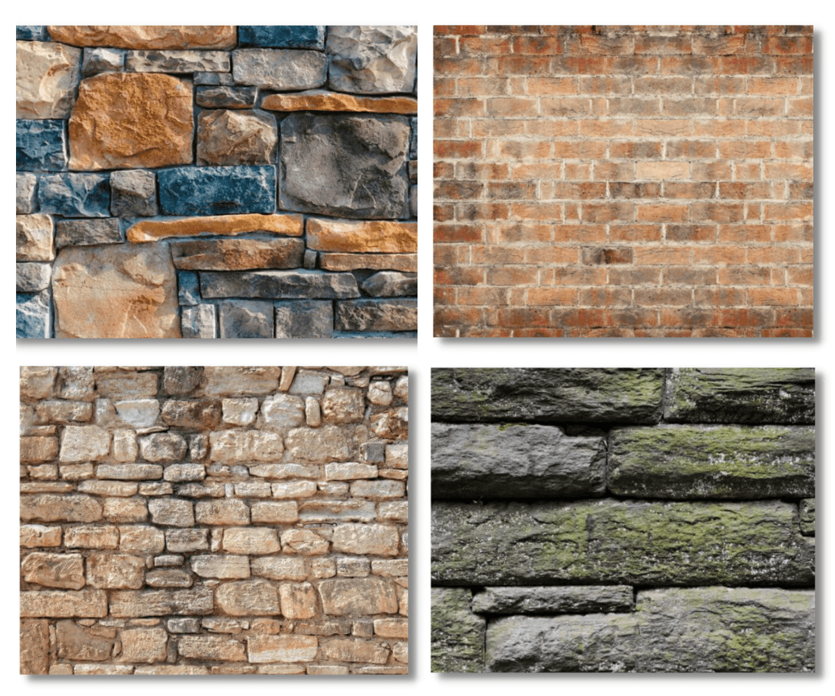 Heavyduty window well liners Faux Rock & Stone Series