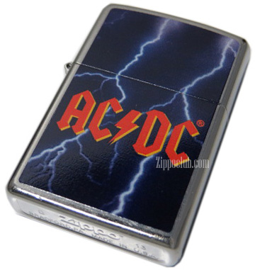 Zippo AC/DC Lightning | The Legendary Zippo Lighter Collection.