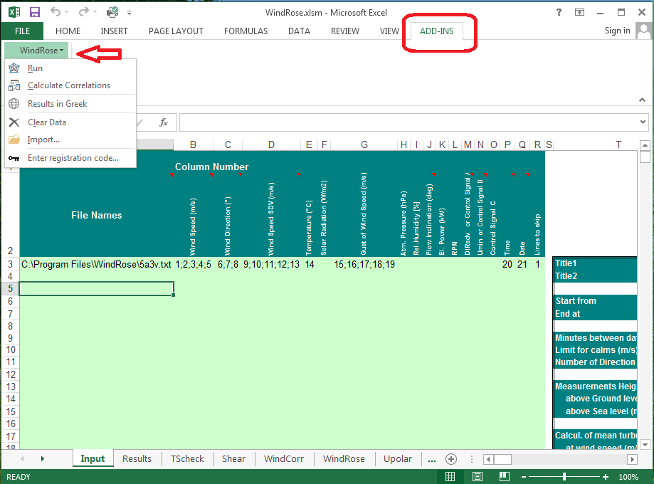 Disable Excel 2013 warnings when opening WindRose.xlsm