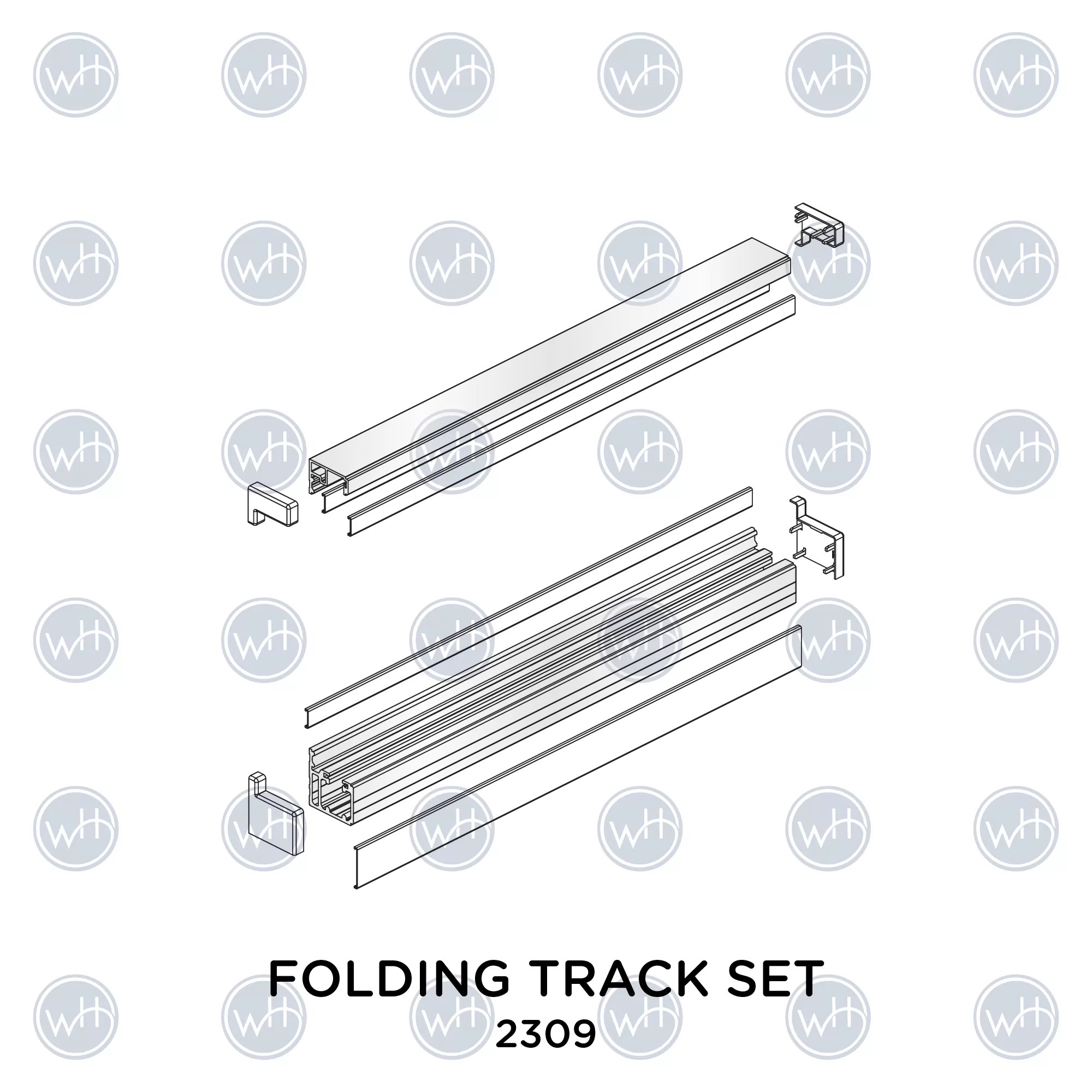 Sliding Folding Windseal Hardware