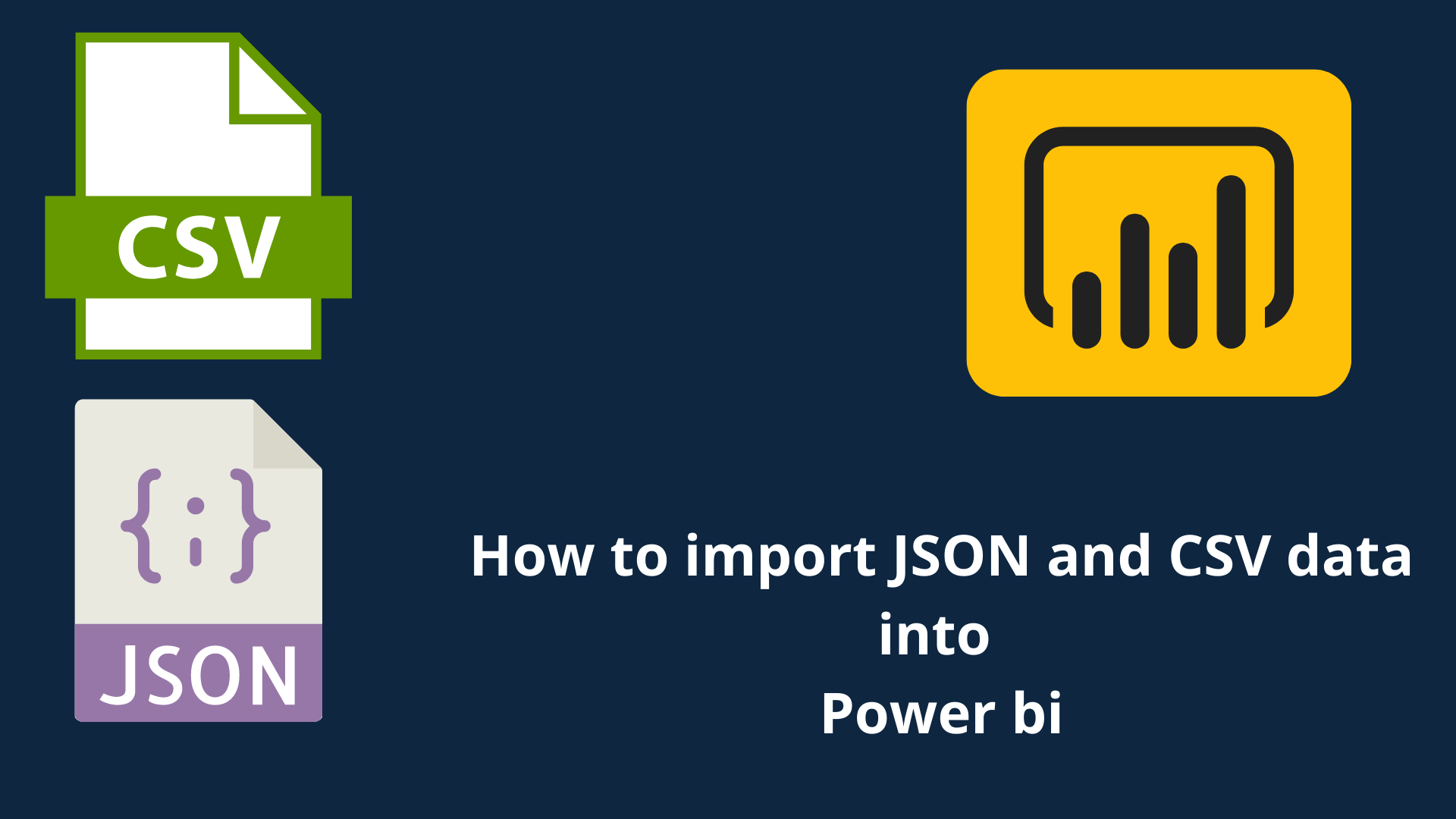 How to connect JSON/CSV data from an API to Power BI